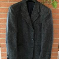 Lebole Giacca uomo pura lana toni blu Tg. 48