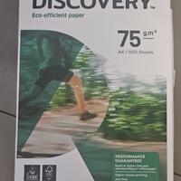 3 risme  carta A4  discovery  eco efficent paper