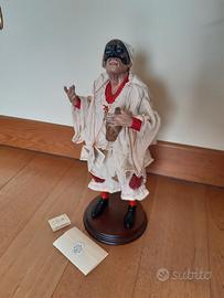 Pastore Pulcinella Fiasco Napoli Giannotti 35 cm