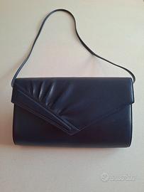Elegante Pochette a Tracolla Blu Notte Vintage