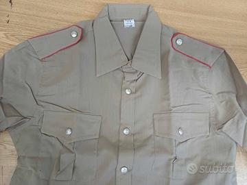 CARABINIERI PANTALONE E CAMICIA ANNI'70 ORIGINALE 