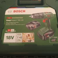 Bosch avvitatore trapano a percussione 18v-40
