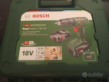 Bosch avvitatore trapano a percussione 18v-40