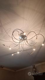 lampadario a 10 bracci