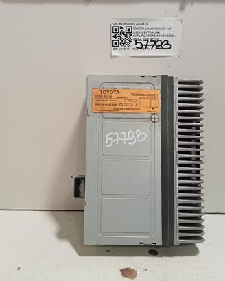 AMPLIFICATORE AUTORADIO TOYOTA Land Cruiser 3° Se