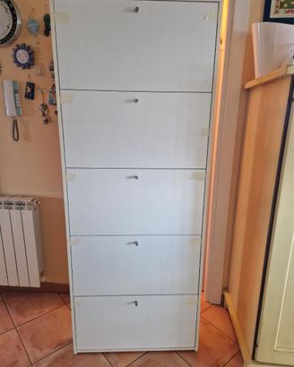 Scarpiera in legno