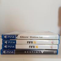4 Giochi PS4