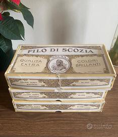 Matasse filo di scozia n 16 come nuove