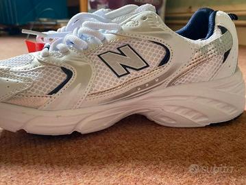 New Balance 530 Bianche e Blu 38 Nuove Originali