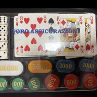 Set fiches carte dadi