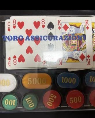 Set fiches carte dadi