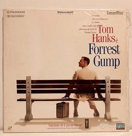 laser disc "Forrest Gump" con Tom Hanks