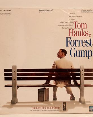 laser disc "Forrest Gump" con Tom Hanks