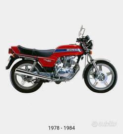 Honda Cb 400 n rossa
