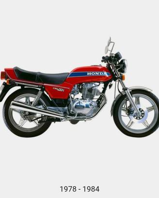 Honda Cb 400 n rossa