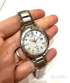 Orologio Citizen Eco-Drive da donna con zirconi