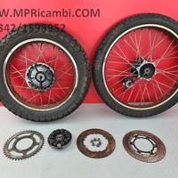 CERCHI ENDURO CROSS ECONOMICI COMPLETI 21 17