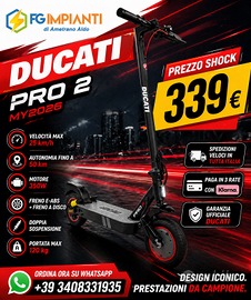 Monopattino elettrico Ducati PRO-II My2026