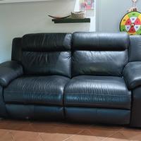 Divano in  vera pelle 