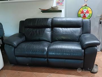 Divano in  vera pelle 