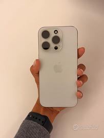 Iphone 15Pro 128GB Bianco-come nuovo,Batteria 100%