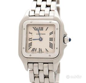 Cartier Panthère Lady ref. 1320 Quartz Acciaio