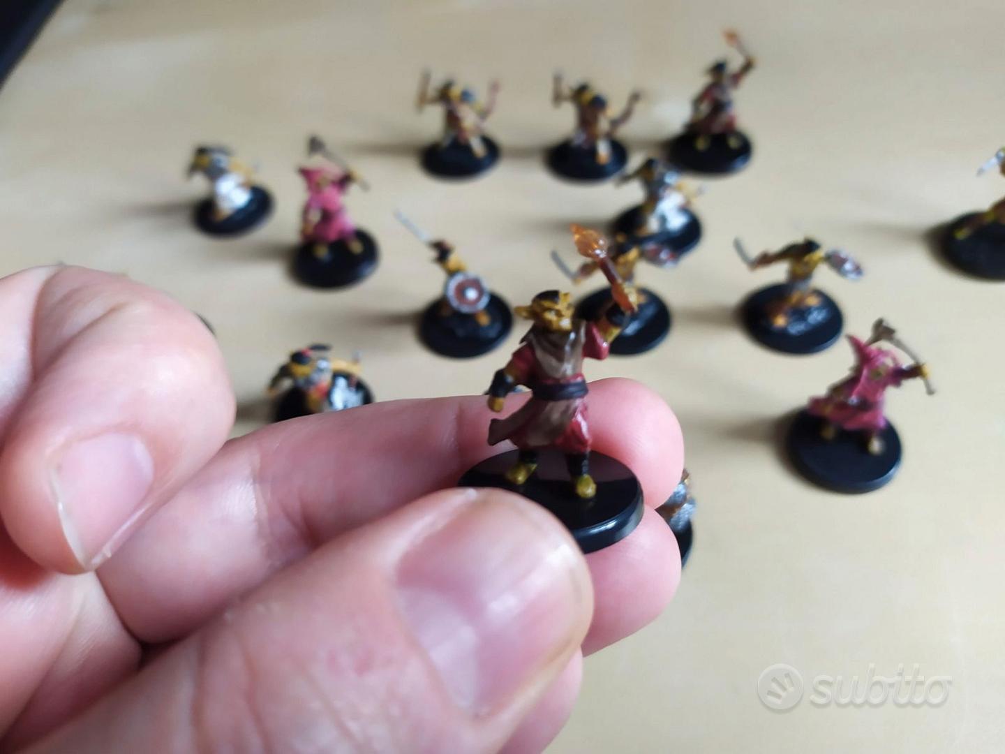 Lotto miniature Gnoll arcieri da dipingere D&D - Collezionismo In vendita a  Venezia