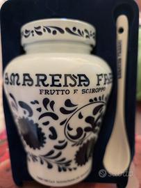 Contenitore Amarena Fabbri con cucchiaino da colle