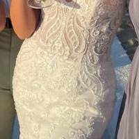 Vestito da sposa a sirena