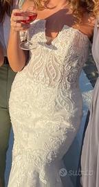 Vestito da sposa a sirena