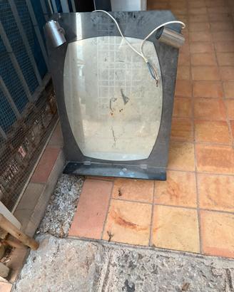 Specchiera bagno vintage