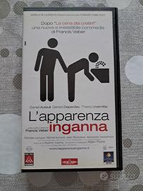 Cassetta VHS film "L'apparenza inganna"