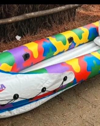 canoa gonfiabile 3 posti