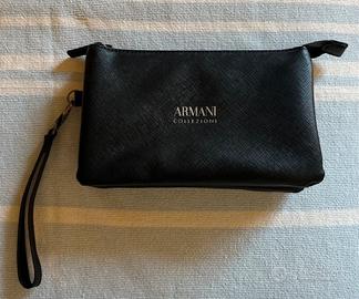 Pochette nera Armani collezioni