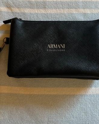 Pochette nera Armani collezioni