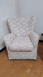 Poltrona salotto con rotelle