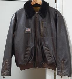 Giubbino aviatore vintage Brummel taglia S