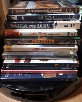 Stock film vario genere in DVD 