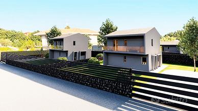 Nuova costruzione villa singola + giardino