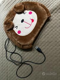 Tappetino per mouse scalda mano Orsetto