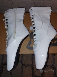 Stivaletti Bondage Ballet Heelles Senza Tacco (42)