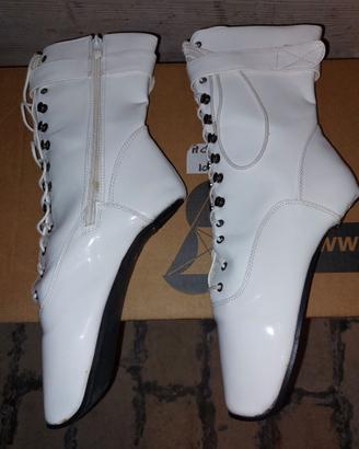 Stivaletti Bondage Ballet Heelles Senza Tacco (42)