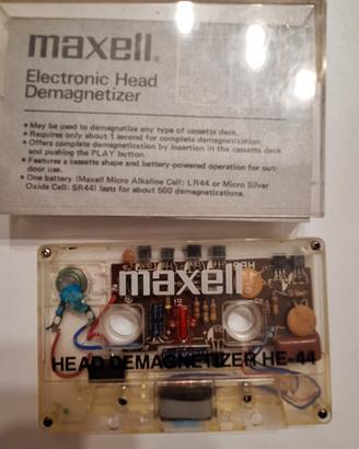 Maxell cassetta smagnetizzatrice