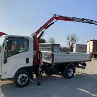 ISUZU CABINATO GRU E RIBALTABILE L 35 AD BLUE