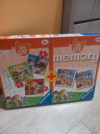 Puzzle e Memory 44 gatti