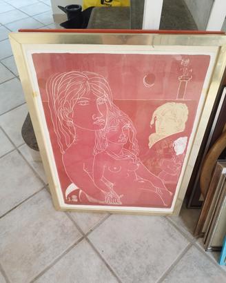 Zancanaro Tono litografia 1970