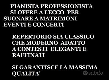 Pianista Lecco