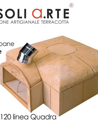 Forno a legna Linea Quadra modello 120