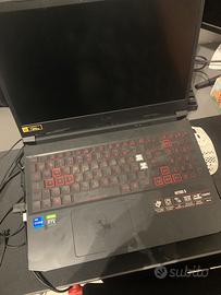 Laptop gaming nitro acer