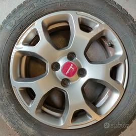 ruota completa fiat panda cross 4x4